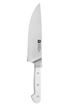 Zwilling Pro Le Blanc 8-inch Chef's Knife In Silver