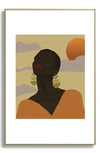 Deny Designs Head In Golden Tones