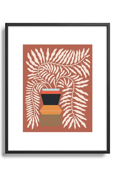 Deny Designs Nude Framed Art Print In Black Tones