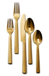 Polo Ralph Lauren Academy Five-piece Place Setting In Gold