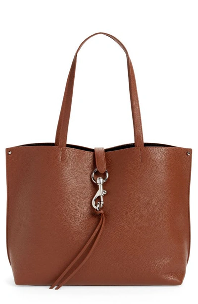 Rebecca Minkoff Megan Leather Tote Bag In Tobacco