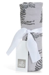 Oilo Zebra Swaddle Blanket In Gray