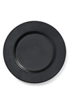 Polo Ralph Lauren Wyatt Leather Charger In Black