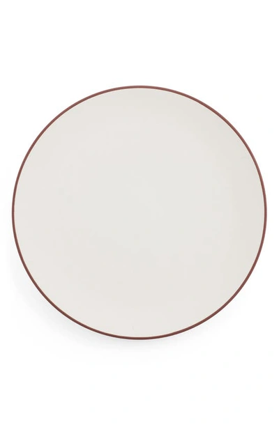 Nambe Taos Round Stoneware Platter In Agate