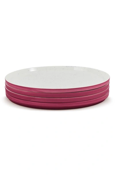 Our Place X Selena Gomez Set Of 4 Dinner Plates In Rosa