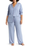 Nordstrom Moonlight Eco Pajamas In Blue Infinity