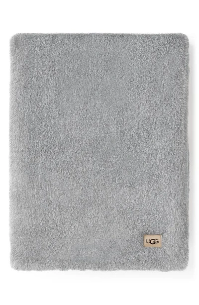 Ugg Matti Faux Fur Throw Blanket In Lighthouse