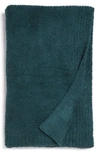 Barefoot Dreams Cozychic™ Throw Blanket In Dark Emerald