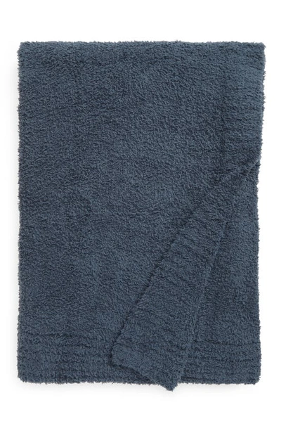 Barefoot Dreams Cozychic™ Throw Blanket In Smokey Blue