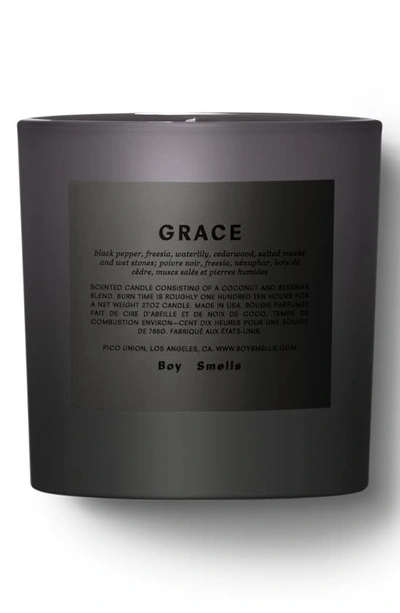 Boy Smells Black Grace Jones Edition Standard Candle, 8.5 oz In N/a