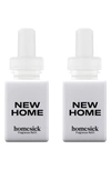 Pura X Homesick 2-pack Diffuser Fragrance Refills In New Home