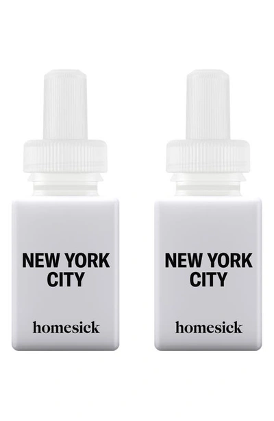 Pura X Homesick 2-pack Diffuser Fragrance Refills In New York City