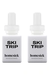 Pura X Homesick 2-pack Diffuser Fragrance Refills In Ski Trip