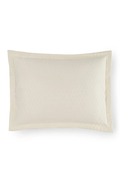 Sferra Favo Boudoir Sham In Ivory