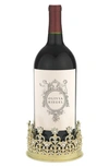 Olivia Riegel Diana Crown Wine Coaster In Gold