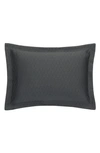 Sferra Favo Euro Sham In Charcoal