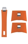 Cristel Mutine 3-piece Handle Set In Orange