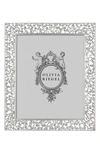 Olivia Riegel Isadora Crystal Frame In Silver
