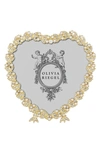 Olivia Riegel Contessa Heart Picture Frame In Gold