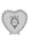 Olivia Riegel Contessa Heart Picture Frame In Silver