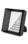 Umbra Lookout Angular Picture Frame In Black/ 5"x7"
