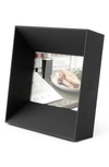 Umbra Lookout Angular Picture Frame In Black/ 4"x6"