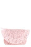 Btb Los Angeles Riley Clutch In Pink