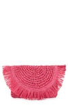 Btb Los Angeles Riley Clutch In Fuchsia