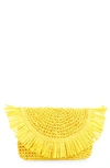 Btb Los Angeles Riley Clutch In Yellow