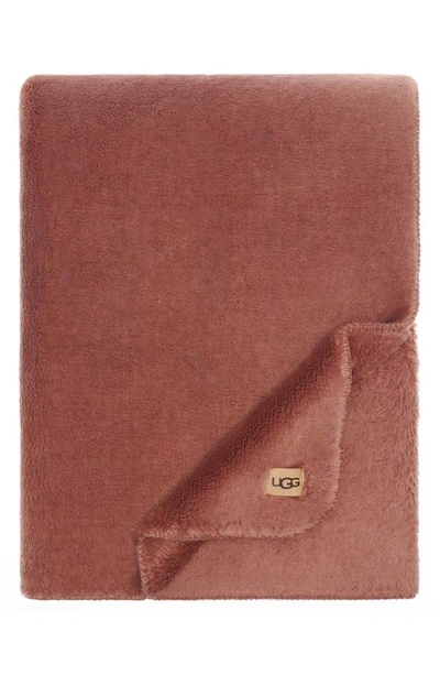 Ugg Whistler Throw Blanket In Sepia Film