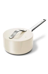 Caraway Nonstick Ceramic 1.75-quart Sauce Pan With Lid In Cream