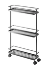 YAMAZAKI TOWER ROLLING KITCHEN STORAGE RACK