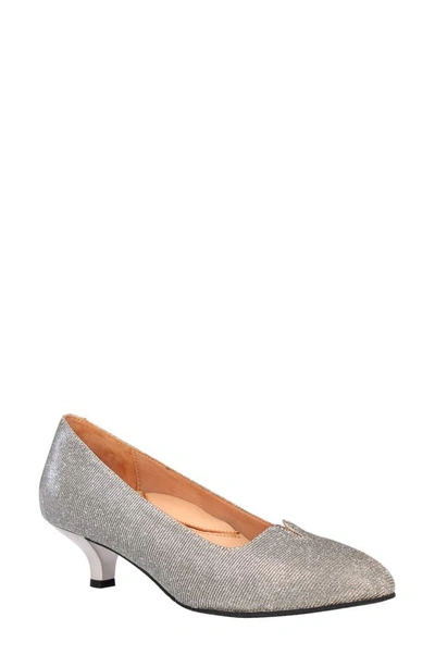 L'amour Des Pieds Kavan Pump In Pewter