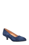 L'amour Des Pieds Kavan Pump In Navy