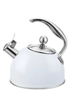 Viking 2.6-quart Tea Kettle In White