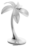 Nambe Holiday Miniature Nativity Palm Tree In Metallic Silver