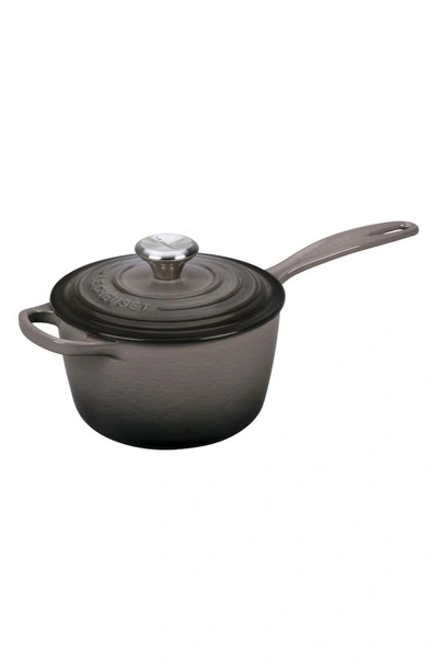 Le Creuset Signature 1.75-quart Enameled Cast Iron Saucepan In Oyster