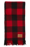 Pendleton Motor Robe Wool Throw Blanket With Carrying Straps In Rob Roy