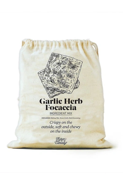 Brooklyn Brew Shop Garlic Herb Focaccia Making Kit In Canvas