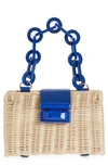 Btb Los Angeles Mason Clutch In Cobalt