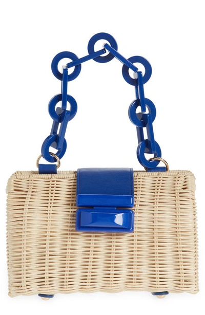 Btb Los Angeles Mason Clutch In Cobalt