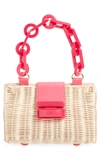 Btb Los Angeles Mason Clutch In Fuchsia