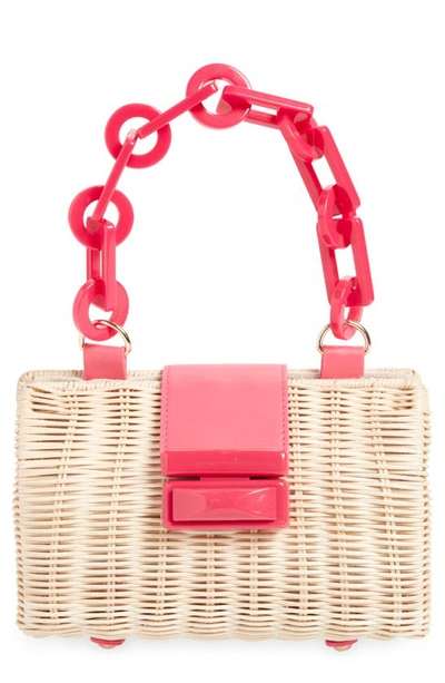 Btb Los Angeles Mason Clutch In Fuchsia