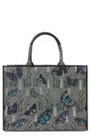 Furla Opportunity Pattern Tote Bag In Green