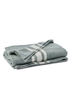 Coyuchi Cirrus Organic Cotton Throw Blanket In Cypress