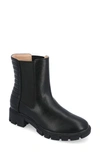 Journee Collection Tru Comfort Tatiana Lug Sole Chelsea Boot In Black