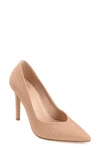 Journee Collection Collection Women's Ninna Pump In Tan