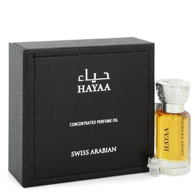 Swiss Arabian 548671 0.4 oz Hayaa Concentrated Perfume Oil By  For Unisex In Black