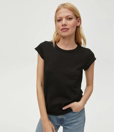 Michael Stars Trudy Tee In Black