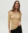 Michael Stars Dora Shine Tee In Mesa